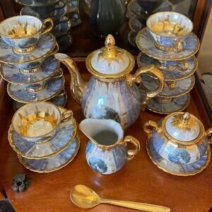 Bavaria R Vintage 24k Tea Set (27 Pcs)